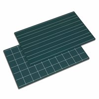 Nienhuis - Greenboards With Double Lines And Squares - Set of 2