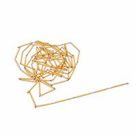 Nienhuis - Golden Bead Chain of 1000: Individual Beads Nylon