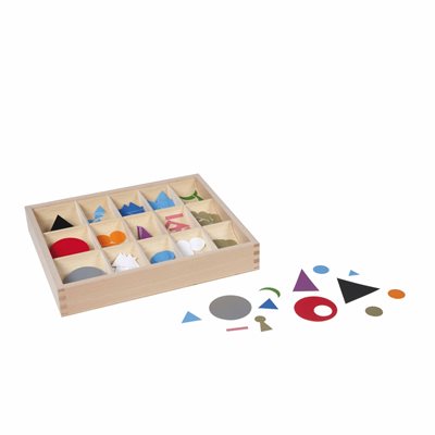 Nienhuis - Symboles de grammaire en plastique dans une boîte
