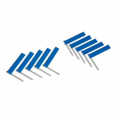 Nienhuis - Drapeaux supplémentaires : Bleu - Paquet de 10