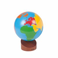 Nienhuis - Globe of The Continents: Coloured*