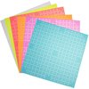 Plaques de base empilables - 10" x 10" - paquet de 6 - couleurs claires