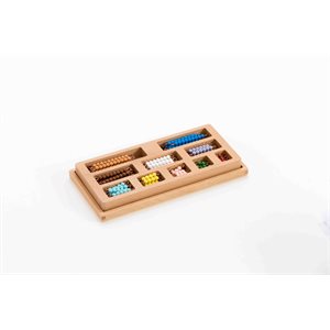  Box with 1-10 Colour Bead Bars - 10pcs