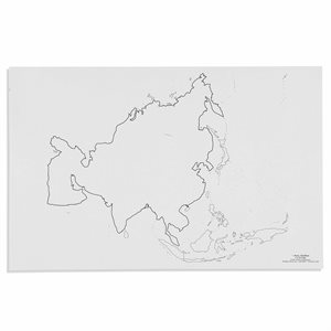 Asia: Outline - Pack of 50