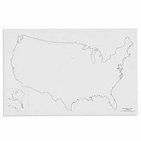 United States: Outline - Pack of 50