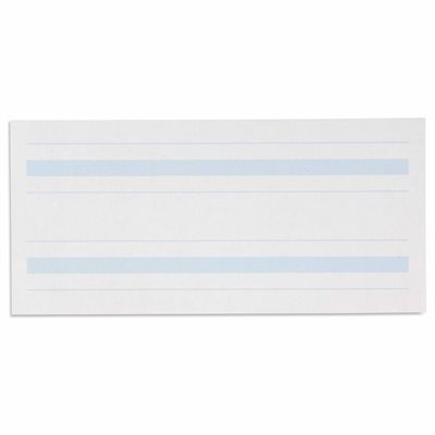 Nienhuis - Writing Paper: Blue Lines - 4" x 8.5" - Pack of 500