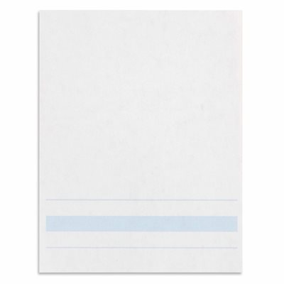 Nienhuis - Papier à lettres : Lignes bleues - 4,25" x 5,5" - Paquet de 500