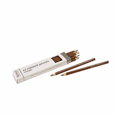 Nienhuis - 3-Sided Inset Pencils, Brown