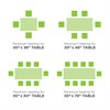 30" X 36" Kids Colours™ Adjustable Rectangular Table - Green