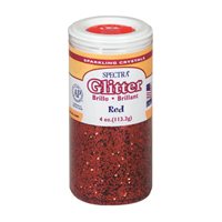 Glitter - 4 oz. Jar - Red