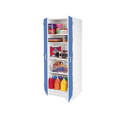 Kids Colours™ Locking Storage Cabinet-Blue