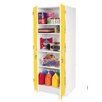 Kids Colours™ Locking Storage Cabinet-Yellow