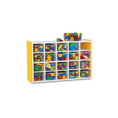 Kids Colours™ 20 Cubbie Unit - Yellow