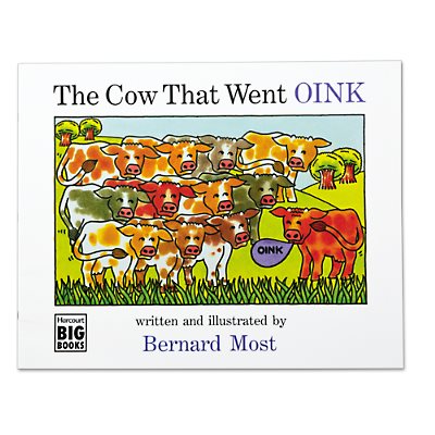 The Cow Went Oink Big Book