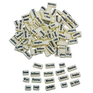   Inspirational Beads - Pack of 144