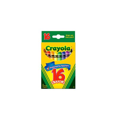 Crayola® Crayons 16 Compter - 12 Boîtes