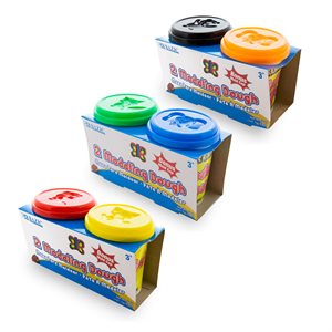 BAZIC 5 Oz. Multi Color Modeling Dough - 2 Pack