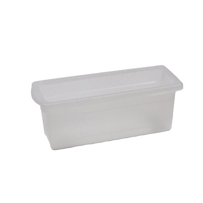 Small Open Tub- Clear