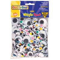 Wiggly Eyes Classpack-1000 Pcs.-Assorted