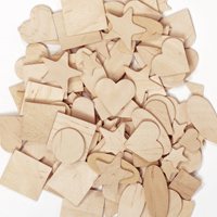   Wooden Shapes - 1000 pcs.