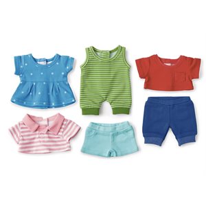 All-Occasion Clothes for 10"  Born Doll