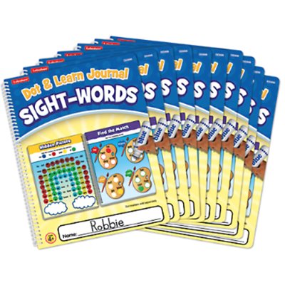 Dot & Learn Sight & Words Journal-Set of 10