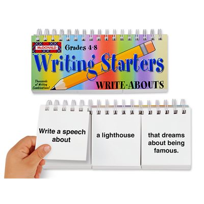 Writing Starters Flip Book Gr. 4-8
