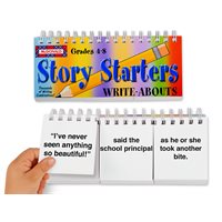  Story Starters Flip Book Gr. 4-8