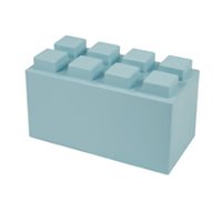   Full Blocks- Light Blue- Set of 12