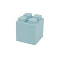   Half Blocks- Light Blue Set of 12