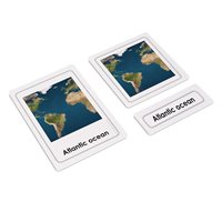 World Oceans 3 Part Cards (Plastic & Cut)