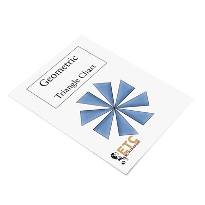 1st Level Geometry Task cards with Chart (Plastic & Cut)