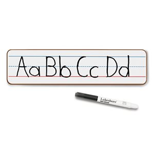 Single Line Write & Wipe Boards - Set of 10