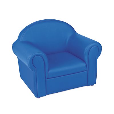 Chaise confortable facile à nettoyer - Bleu