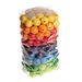 Perles en bois - multicolores - 180 pièces