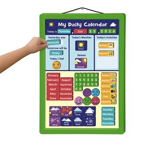 All About Today! Magnetic Calendar