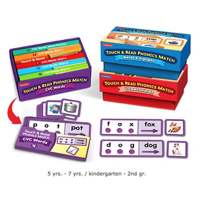Touch & Read Phonics Match- Complete Set