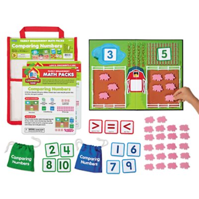 Family Engagement Math Pack-Comparing Numbers 