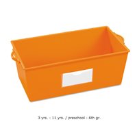 Help-Yourself Book Box-Orange
