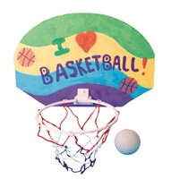 Colour-Me™ Basketball Hoop Craft Kit