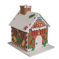 Foam Gingerbread House- Pack of 12