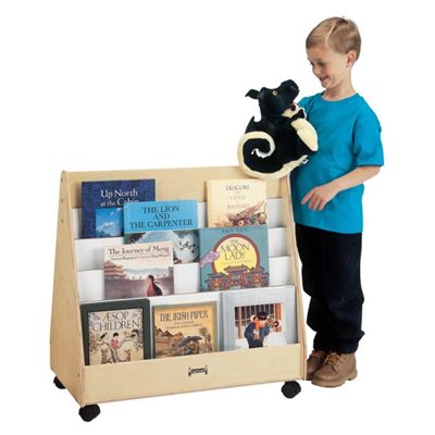 Jonti-Craft® Double Sided Pick-a-Book Stand - Mobile