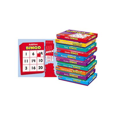 Bingo Games Learning Library - Set of 9