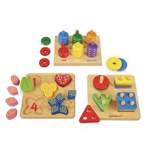 Classic Hardwood Learning Toys - Complete Set