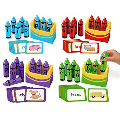 Lettre Crayons Word Building Center