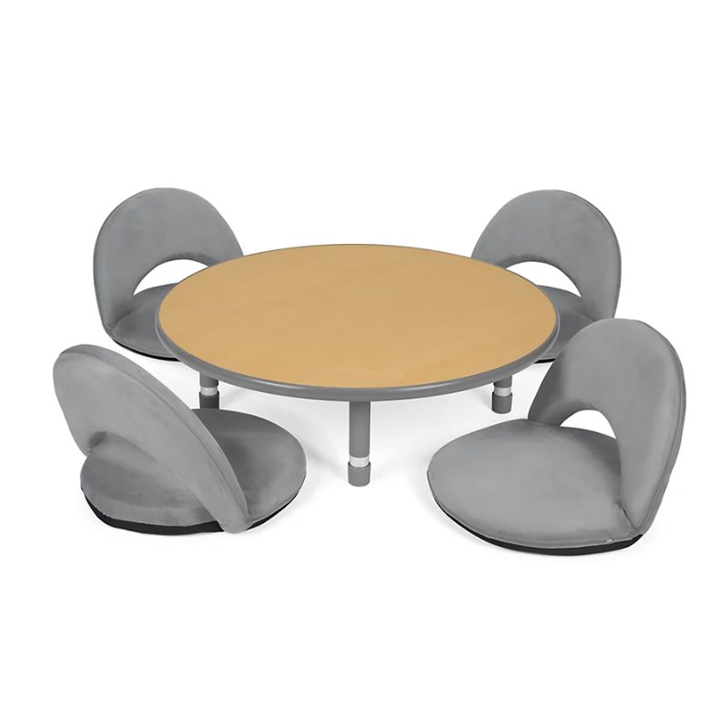 Flex-Space Comfy Floor Table Zone- Grey