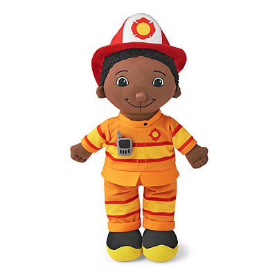 Firefighter Washable Doll