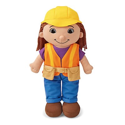 Construction Worker Washable Doll