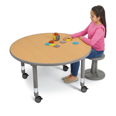 Flex-Space Round Mobile Table- 42"