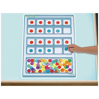 Light Table Counting Tray